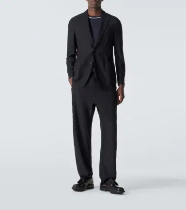Giorgio Armani Icon single-breasted blazer | Thumbnail 5 Giorgio Armani Icon single-breasted blazer | Thumbnail 5