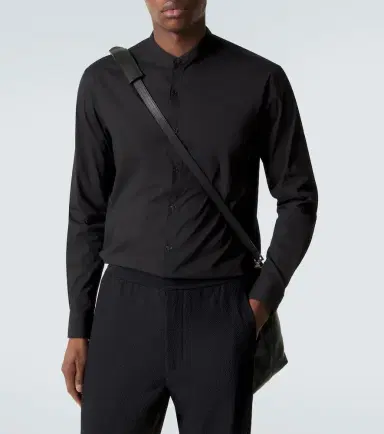 Giorgio Armani Icon cotton-blend poplin shirt | Thumbnail 6 Giorgio Armani Icon cotton-blend poplin shirt | Thumbnail 6