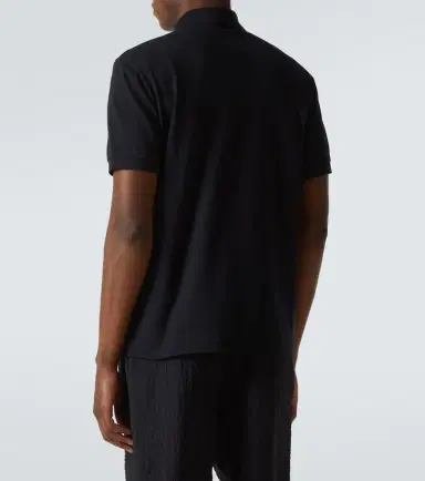 Giorgio Armani Cotton-blend polo shirt | Thumbnail 4 Giorgio Armani Cotton-blend polo shirt | Thumbnail 4