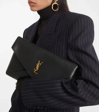 Saint Laurent Cassandre Large leather pouch | Thumbnail 2 Saint Laurent Cassandre Large leather pouch | Thumbnail 2