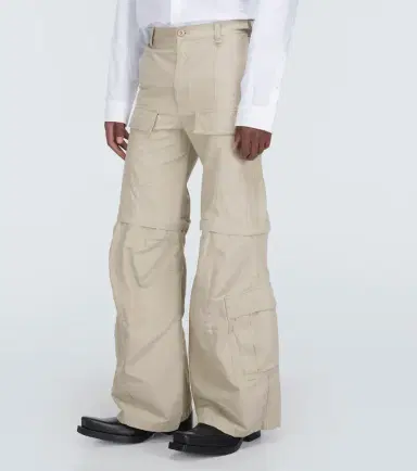 Balenciaga Hybrid flared cotton cargo pants | Thumbnail 3 Balenciaga Hybrid flared cotton cargo pants | Thumbnail 3