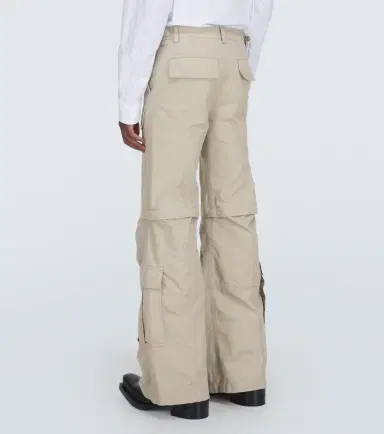 Balenciaga Hybrid flared cotton cargo pants | Thumbnail 4 Balenciaga Hybrid flared cotton cargo pants | Thumbnail 4