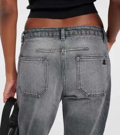 Courreges Courrèges Low-rise straight jeans | Thumbnail 3 Courreges Courrèges Low-rise straight jeans | Thumbnail 3