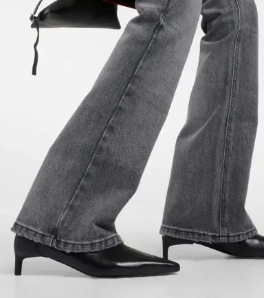 Courreges Courrèges Low-rise straight jeans | Thumbnail 4 Courreges Courrèges Low-rise straight jeans | Thumbnail 4