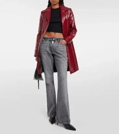 Courreges Courrèges Low-rise straight jeans | Thumbnail 7 Courreges Courrèges Low-rise straight jeans | Thumbnail 7