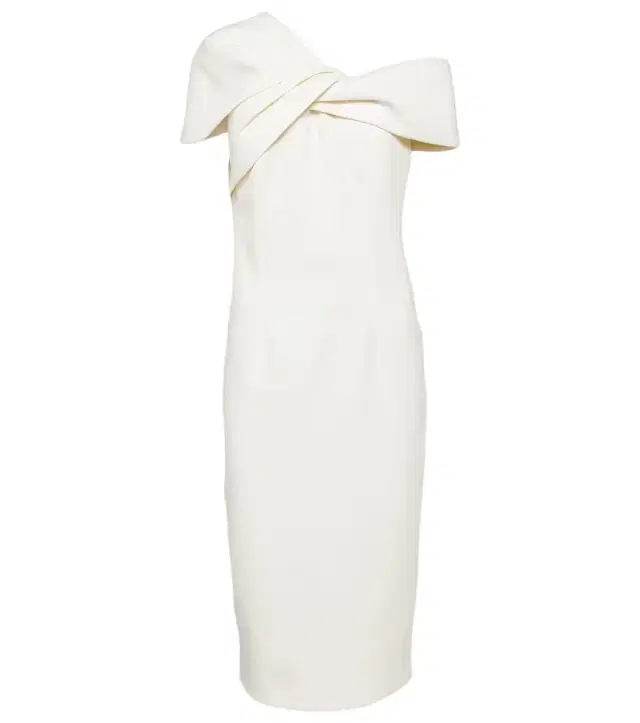 Salmone crêpe midi dress Salmone crêpe midi dress