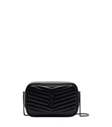 Saint Laurent Lou Mini leather shoulder bag | Thumbnail 1 Saint Laurent Lou Mini leather shoulder bag | Thumbnail 1