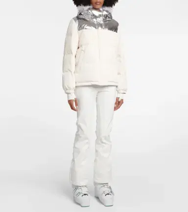 Yves Salomon Shearling-trimmed down jacket | Thumbnail 3 Yves Salomon Shearling-trimmed down jacket | Thumbnail 3