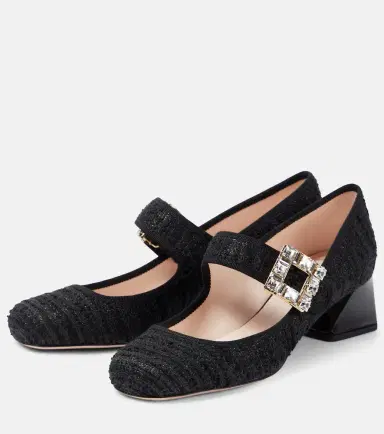 Roger Vivier Très Vivier embellished Mary Jane pumps | Thumbnail 4 Roger Vivier Très Vivier embellished Mary Jane pumps | Thumbnail 4