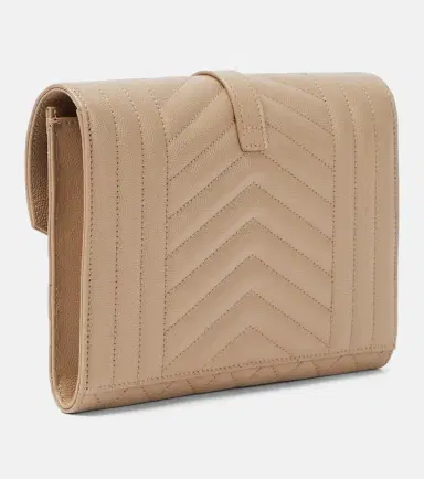 Saint Laurent Envelope matelassé leather clutch | Thumbnail 6 Saint Laurent Envelope matelassé leather clutch | Thumbnail 6