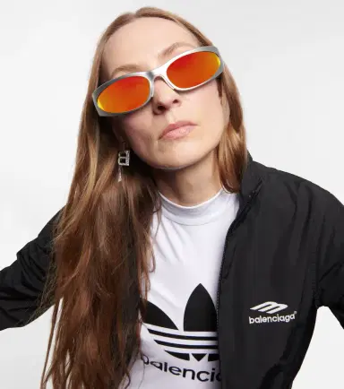 Balenciaga Reverse Xpander oval sunglasses | Thumbnail 5 Balenciaga Reverse Xpander oval sunglasses | Thumbnail 5