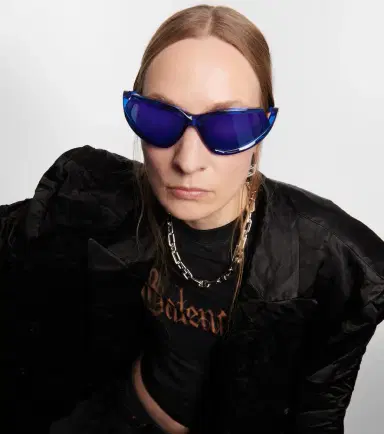 Balenciaga Side Xpander oval sunglasses | Thumbnail 6 Balenciaga Side Xpander oval sunglasses | Thumbnail 6