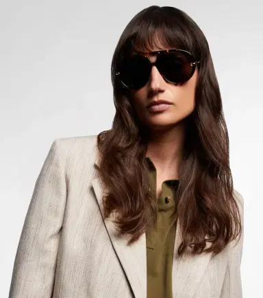 Bottega Veneta Drop aviator sunglasses | Thumbnail 3 Bottega Veneta Drop aviator sunglasses | Thumbnail 3