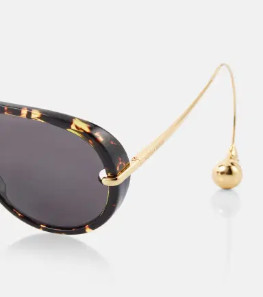 Bottega Veneta Drop aviator sunglasses | Thumbnail 6 Bottega Veneta Drop aviator sunglasses | Thumbnail 6