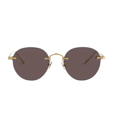 Cartier Eyewear Collection Signature C de Cartier round sunglasses | Thumbnail 1 Cartier Eyewear Collection Signature C de Cartier round sunglasses | Thumbnail 1