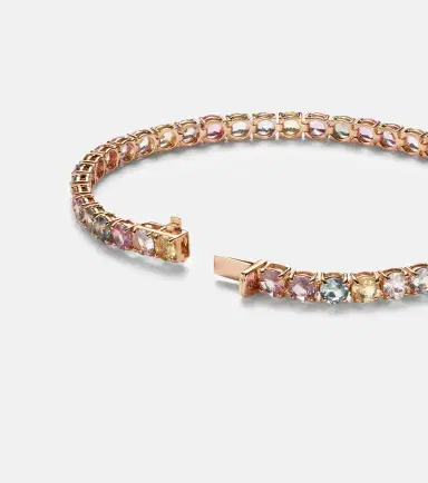 Bucherer Fine Jewellery Essentials Rivière 18kt rose gold bracelet with sapphires | Thumbnail 2 Bucherer Fine Jewellery Essentials Rivière 18kt rose gold bracelet with sapphires | Thumbnail 2