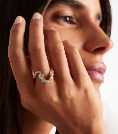 Sophie Bille Brahe Grand Ensemble Ocean 18kt gold ring with diamonds | Thumbnail 3 Sophie Bille Brahe Grand Ensemble Ocean 18kt gold ring with diamonds | Thumbnail 3