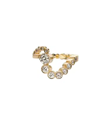 Sophie Bille Brahe Grand Ensemble Ocean 18kt gold ring with diamonds | Thumbnail 1 Sophie Bille Brahe Grand Ensemble Ocean 18kt gold ring with diamonds | Thumbnail 1