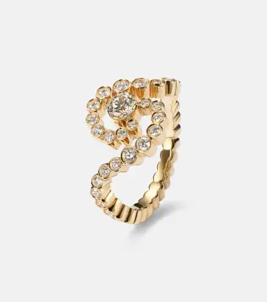 Sophie Bille Brahe Ocean de Ciel 18kt gold ring with diamonds | Thumbnail 2 Sophie Bille Brahe Ocean de Ciel 18kt gold ring with diamonds | Thumbnail 2
