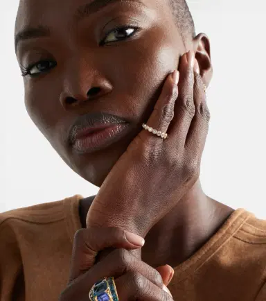 Sophie Bille Brahe Ensemble Croissant 18kt gold ring with diamonds | Thumbnail 4 Sophie Bille Brahe Ensemble Croissant 18kt gold ring with diamonds | Thumbnail 4