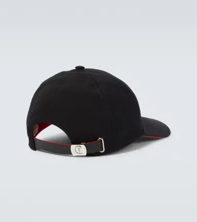 Christian Louboutin Mooncrest cotton canvas baseball cap | Thumbnail 4 Christian Louboutin Mooncrest cotton canvas baseball cap | Thumbnail 4