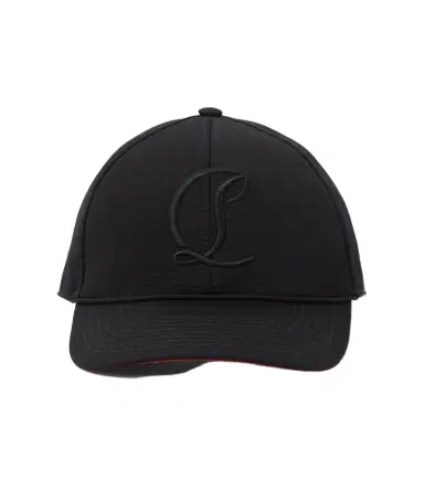 Christian Louboutin Mooncrest cotton canvas baseball cap | Thumbnail 1 Christian Louboutin Mooncrest cotton canvas baseball cap | Thumbnail 1