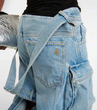 The Attico Cutout cargo jeans | Thumbnail 5 The Attico Cutout cargo jeans | Thumbnail 5