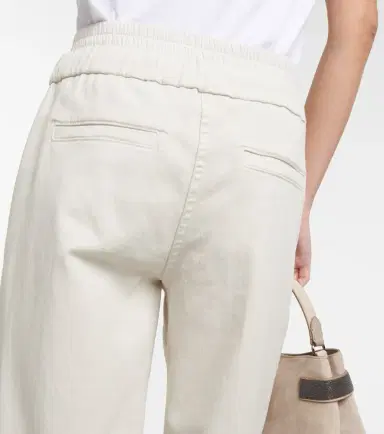 Brunello Cucinelli High-rise wide-leg jeans | Thumbnail 5 Brunello Cucinelli High-rise wide-leg jeans | Thumbnail 5