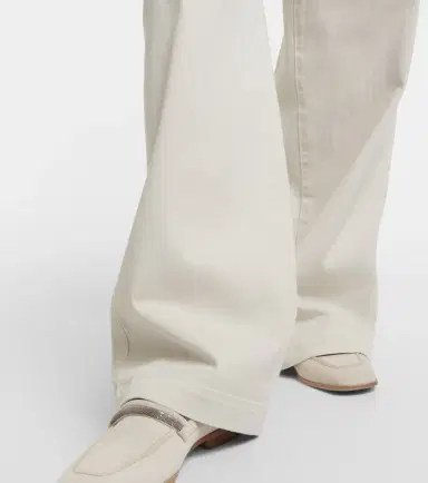 Brunello Cucinelli High-rise wide-leg jeans | Thumbnail 6 Brunello Cucinelli High-rise wide-leg jeans | Thumbnail 6