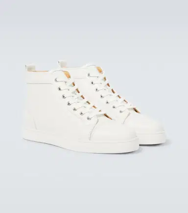 Christian Louboutin Louis leather high-top sneakers | Thumbnail 4 Christian Louboutin Louis leather high-top sneakers | Thumbnail 4