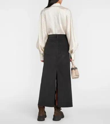 Brunello Cucinelli Cotton corduroy maxi skirt | Thumbnail 6 Brunello Cucinelli Cotton corduroy maxi skirt | Thumbnail 6
