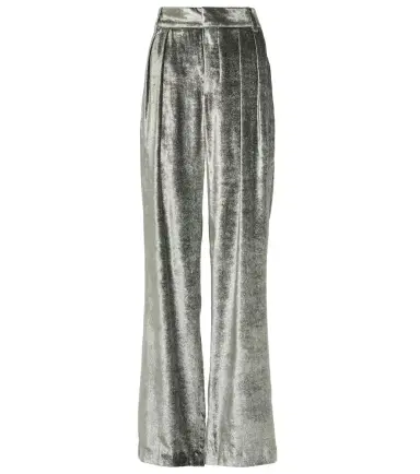 Brunello Cucinelli Velvet wide-leg pants | Thumbnail 1 Brunello Cucinelli Velvet wide-leg pants | Thumbnail 1