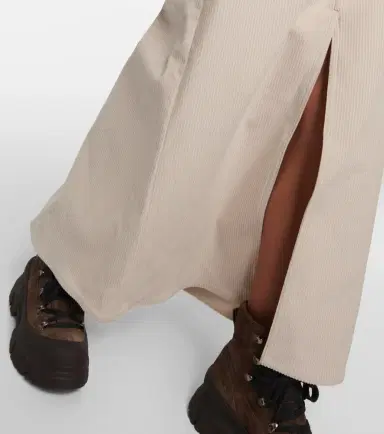 Brunello Cucinelli Cotton corduroy maxi skirt | Thumbnail 2 Brunello Cucinelli Cotton corduroy maxi skirt | Thumbnail 2