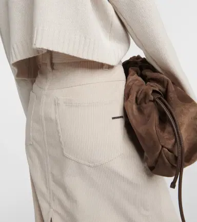 Brunello Cucinelli Cotton corduroy maxi skirt | Thumbnail 3 Brunello Cucinelli Cotton corduroy maxi skirt | Thumbnail 3
