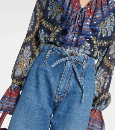 Etro High-rise wide-leg jeans | Thumbnail 2 Etro High-rise wide-leg jeans | Thumbnail 2