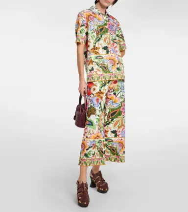 Etro Floral cotton culottes | Thumbnail 5 Etro Floral cotton culottes | Thumbnail 5