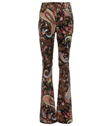 Etro Paisley high-rise flared jeans | Thumbnail 1 Etro Paisley high-rise flared jeans | Thumbnail 1