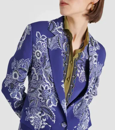 Etro Printed blazer | Thumbnail 4 Etro Printed blazer | Thumbnail 4