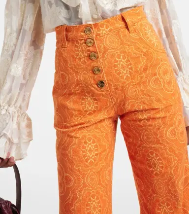 Etro Printed high-rise flared jeans | Thumbnail 5 Etro Printed high-rise flared jeans | Thumbnail 5
