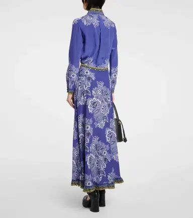 Etro Floral silk maxi skirt | Thumbnail 2 Etro Floral silk maxi skirt | Thumbnail 2