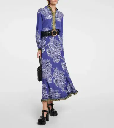 Etro Floral silk maxi skirt | Thumbnail 5 Etro Floral silk maxi skirt | Thumbnail 5