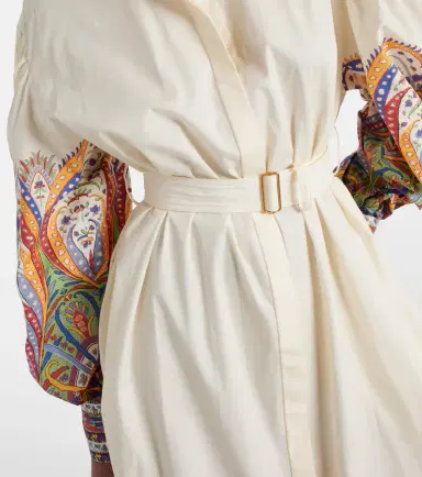Etro Paisley cotton poplin shirt dress | Thumbnail 5 Etro Paisley cotton poplin shirt dress | Thumbnail 5