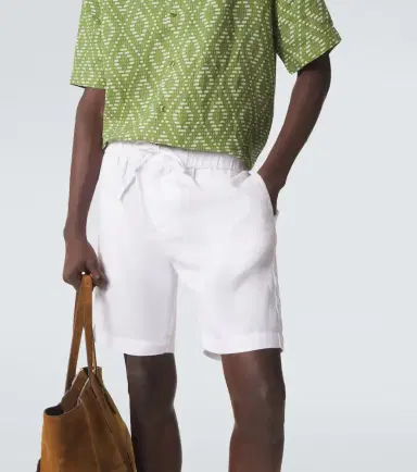 Frescobol Carioca Felipe linen-blend shorts | Thumbnail 2 Frescobol Carioca Felipe linen-blend shorts | Thumbnail 2