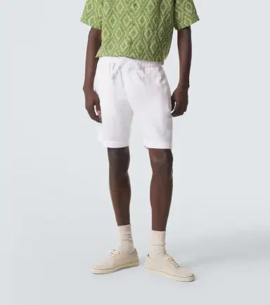 Frescobol Carioca Felipe linen-blend shorts | Thumbnail 5 Frescobol Carioca Felipe linen-blend shorts | Thumbnail 5