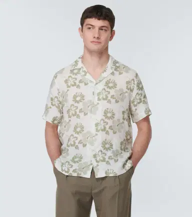 Frescobol Carioca Petala Roberto floral linen shirt | Thumbnail 2 Frescobol Carioca Petala Roberto floral linen shirt | Thumbnail 2