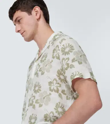 Frescobol Carioca Petala Roberto floral linen shirt | Thumbnail 4 Frescobol Carioca Petala Roberto floral linen shirt | Thumbnail 4