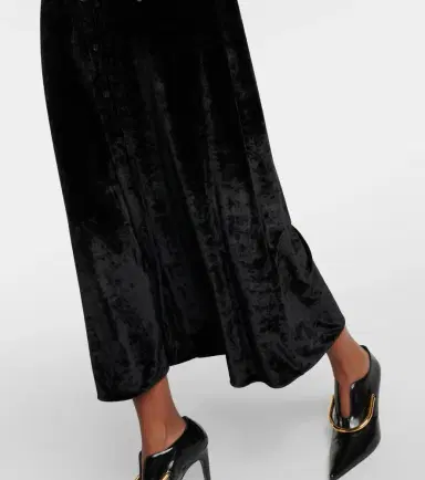 Jil Sander Velvet shirt dress | Thumbnail 5 Jil Sander Velvet shirt dress | Thumbnail 5