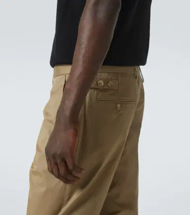 Dolce & Gabbana High-rise cotton-blend chinos | Thumbnail 5 Dolce & Gabbana High-rise cotton-blend chinos | Thumbnail 5