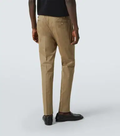 Dolce & Gabbana High-rise cotton-blend chinos | Thumbnail 6 Dolce & Gabbana High-rise cotton-blend chinos | Thumbnail 6