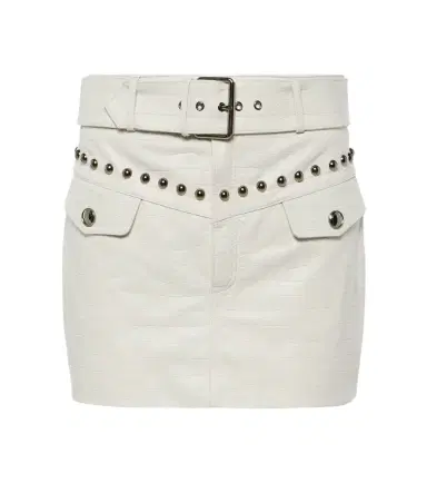 Alessandra Rich Croc-effect leather miniskirt | Thumbnail 1 Alessandra Rich Croc-effect leather miniskirt | Thumbnail 1